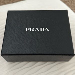 Prada black empty signature gift box